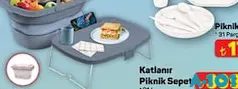 KATLANIR PİKNİK SEPETİ 21 L indirimli fiyat KATLANIR PİKNİK SEPETİ 21 L fiyat ve kampanya bilgisi